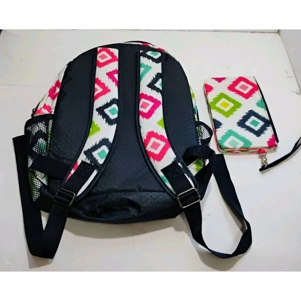 NEW Thirty One Going My Way Backpack And Matching Wristlet School Travel Laptop